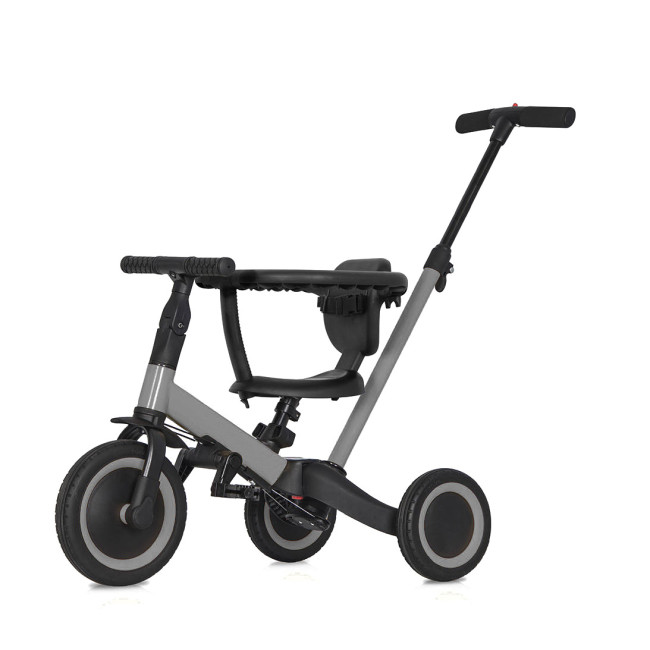 Детский беговел-велосипед 6в1 с родительской ручкой, серый - TR008-GREY Детский беговел-велосипед 6в1 с родительской ручкой, серый - TR008-GREY