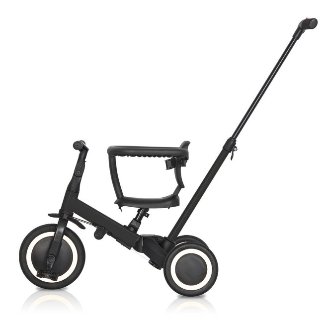 Детский беговел-велосипед 6в1 с родительской ручкой, черный - TR008-BLACK Детский беговел-велосипед 6в1 с родительской ручкой, черный - TR008-BLACK