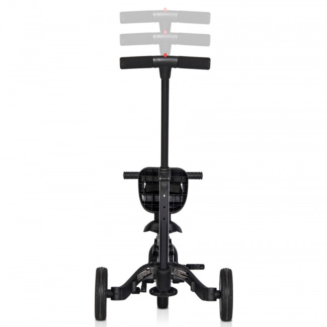 Детский беговел-велосипед 6в1 с родительской ручкой, черный - TR008-BLACK Детский беговел-велосипед 6в1 с родительской ручкой, черный - TR008-BLACK