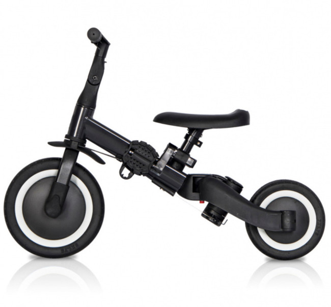 Детский беговел-велосипед 6в1 с родительской ручкой, черный - TR008-BLACK Детский беговел-велосипед 6в1 с родительской ручкой, черный - TR008-BLACK