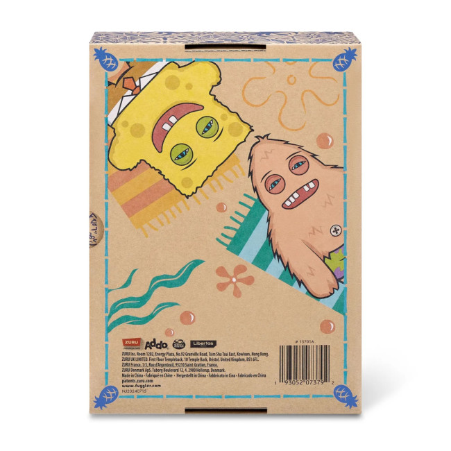Игрушка мягкая FUGGLER Губка Боб - 15701A Игрушка мягкая FUGGLER Губка Боб - 15701A