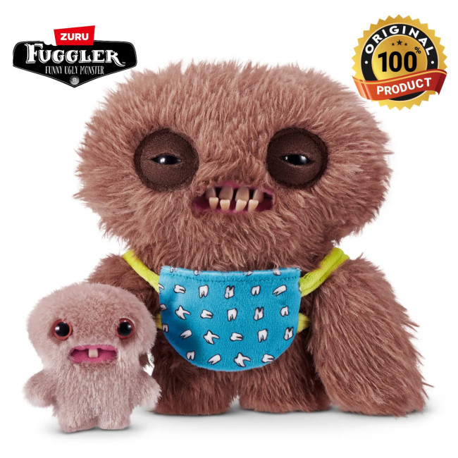 Мягкая игрушка FUGGLER Кальмар с малышом - 15732B Мягкая игрушка FUGGLER Кальмар с малышом - 15732B