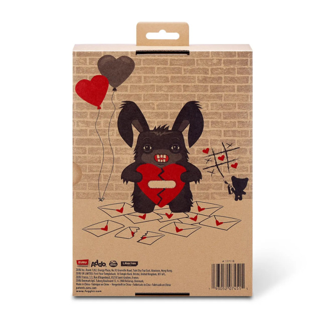 Мягкая игрушка FUGGLER Пучеглазик Сердцееды - 15711D Мягкая игрушка FUGGLER Пучеглазик Сердцееды - 15711D