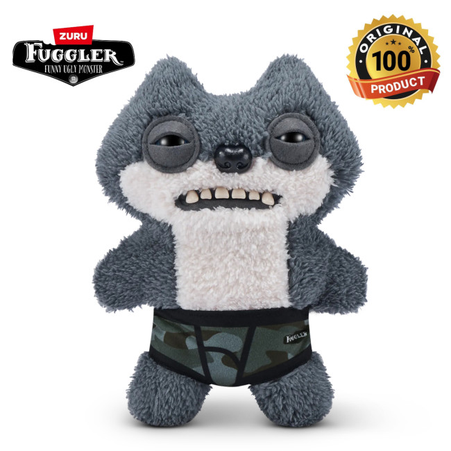 Мягкая игрушка FUGGLER Серая подозрительная белка - 15723R Мягкая игрушка FUGGLER Серая подозрительная белка - 15723R