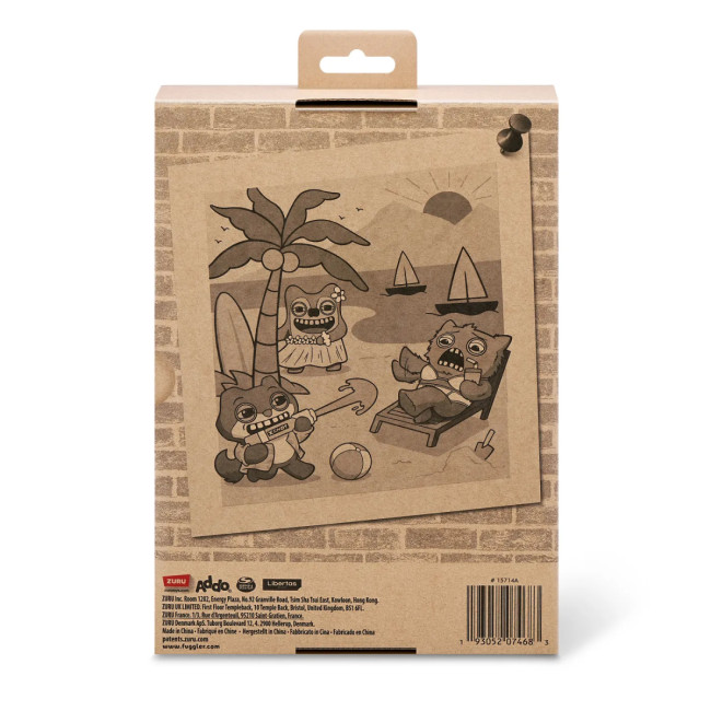 Игрушка мягкая FUGGLER Сэр Слодж-пловец - 15714G Игрушка мягкая FUGGLER Сэр Слодж-пловец - 15714G