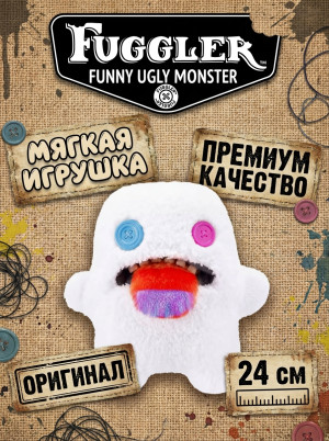 Мягкая игрушка FUGGLER Белый Уга Буга - 15727B Мягкая игрушка FUGGLER Белый Уга Буга - 15727B