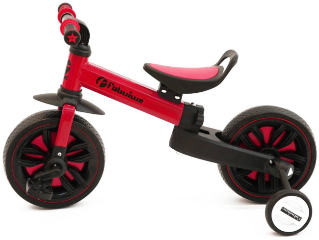 Детский велосипед-беговел 4 в 1 Fobuiwe 110 с родительской ручкой - FB-110-PLUS-RED Детский велосипед-беговел 4 в 1 Fobuiwe 110 с родительской ручкой - FB-110-PLUS-RED