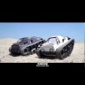 Радиоуправляемый гусеничный серый вездеход 1:12 2.4G - G2061