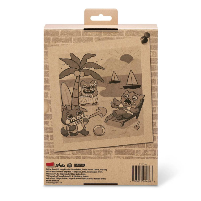 Мягкая игрушка FUGGLER Жадина Гринер - 15714L Мягкая игрушка FUGGLER Жадина Гринер - 15714L