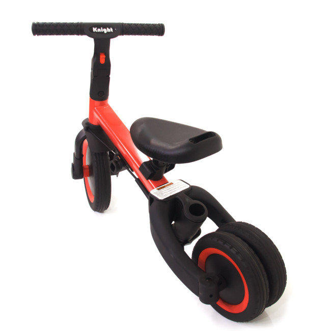 Детский беговел-велосипед 4в1 с родительской ручкой, красный - TR007-RED Детский беговел-велосипед 4в1 с родительской ручкой, красный - TR007-RED