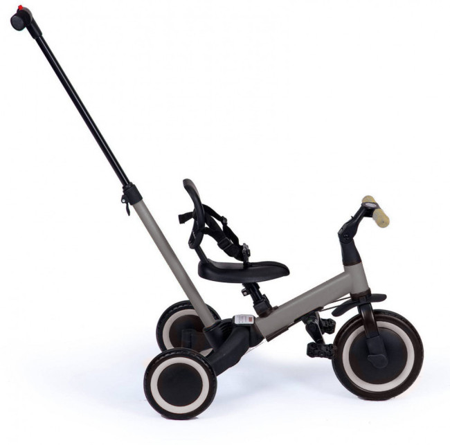 Детский беговел-велосипед 4в1 с родительской ручкой, темно-серый - TR007-DARK-GREY Детский беговел-велосипед 4в1 с родительской ручкой, темно-серый - TR007-DARK-GREY