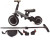 Детский беговел-велосипед 4в1 с родительской ручкой, темно-серый - TR007-DARK-GREY Детский беговел-велосипед 4в1 с родительской ручкой, темно-серый - TR007-DARK-GREY