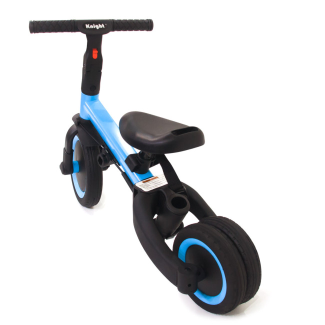 Детский беговел-велосипед 4в1 с родительской ручкой, синий - TR007-BLUE Детский беговел-велосипед 4в1 с родительской ручкой, синий - TR007-BLUE