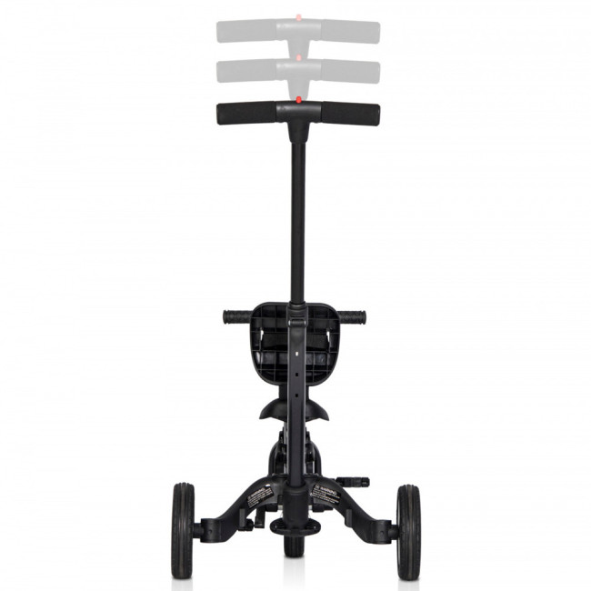 Детский беговел-велосипед 4в1 с родительской ручкой, черный - TR007-BLACK Детский беговел-велосипед 4в1 с родительской ручкой, черный - TR007-BLACK