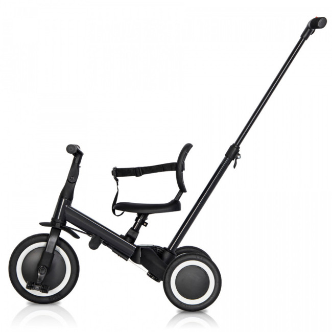 Детский беговел-велосипед 4в1 с родительской ручкой, черный - TR007-BLACK Детский беговел-велосипед 4в1 с родительской ручкой, черный - TR007-BLACK