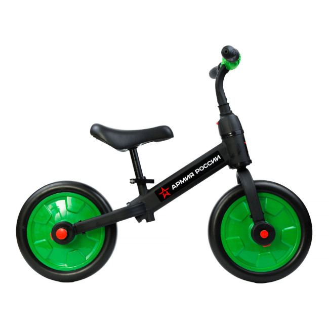 Детский беговел/велосипед ''Тактический'' (зеленый) - АР-03002 Детский беговел/велосипед ''Тактический'' (зеленый) - АР-03002