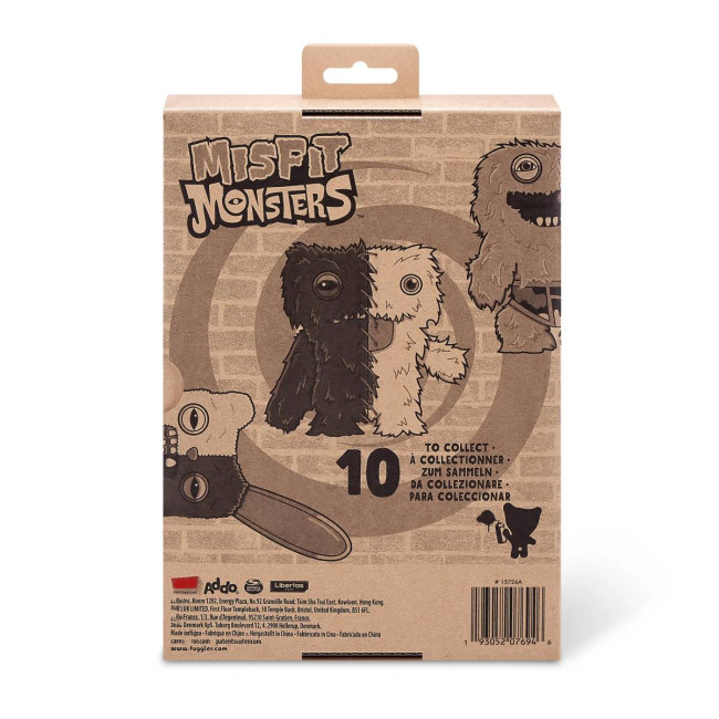 Мягкая игрушка FUGGLER Зубастик Половинки - 15726A Мягкая игрушка FUGGLER Зубастик Половинки - 15726A