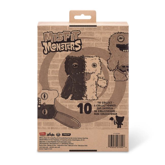 Мягкая игрушка FUGGLER Зубастик Половинки - 15726L Мягкая игрушка FUGGLER Зубастик Половинки - 15726L