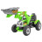 Детский электромобиль трактор на аккумуляторе 12V / зеленый - JS328A-GREEN