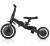 Детский беговел-велосипед 8в1 с крышей и ручкой, черный - TR008C-BLACK Детский беговел-велосипед 8в1 с крышей и ручкой, черный - TR008C-BLACK