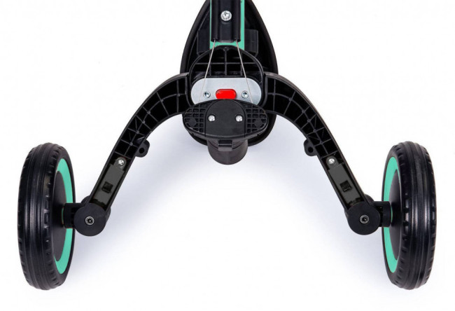 Детский беговел-велосипед 8в1 с крышей и ручкой, зеленый - TR008C-CYAN Детский беговел-велосипед 8в1 с крышей и ручкой, зеленый - TR008C-CYAN