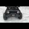 Детский электромобиль джип HL с полным приводом (черный, EVA, 12V) - HL598-4WD-BLACK