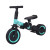 Детский беговел-велосипед 4в1 с родительской ручкой, зеленый с рисунком - TR007-CYAN-PAINT Детский беговел-велосипед 4в1 с родительской ручкой, зеленый с рисунком - TR007-CYAN-PAINT