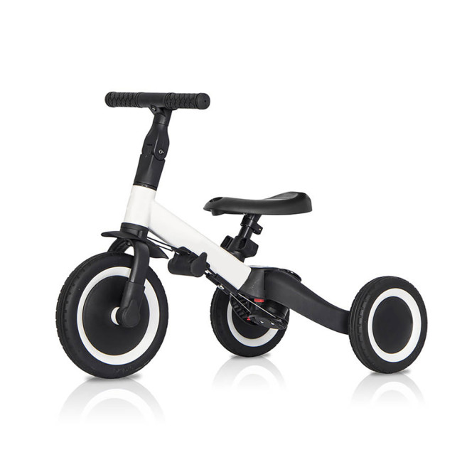 Детский беговел-велосипед 6в1 с родительской ручкой, белый - TR008-WHITE Детский беговел-велосипед 6в1 с родительской ручкой, белый - TR008-WHITE