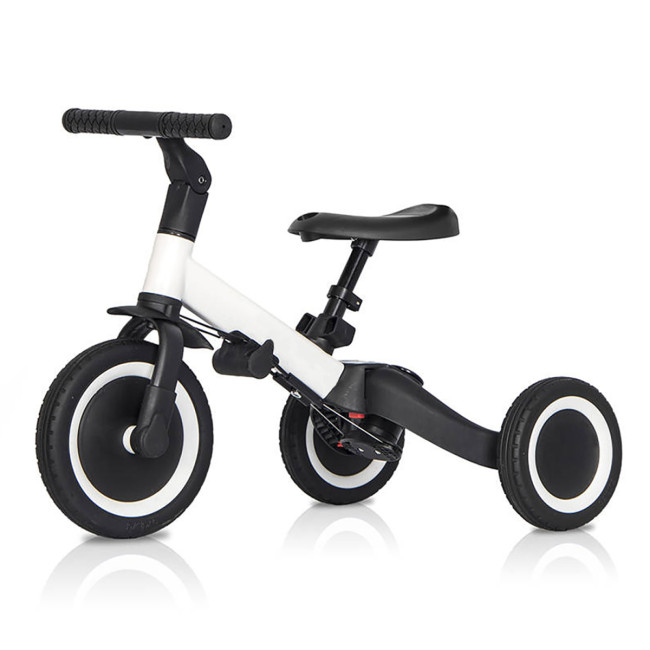 Детский беговел-велосипед 6в1 с родительской ручкой, белый - TR008-WHITE Детский беговел-велосипед 6в1 с родительской ручкой, белый - TR008-WHITE