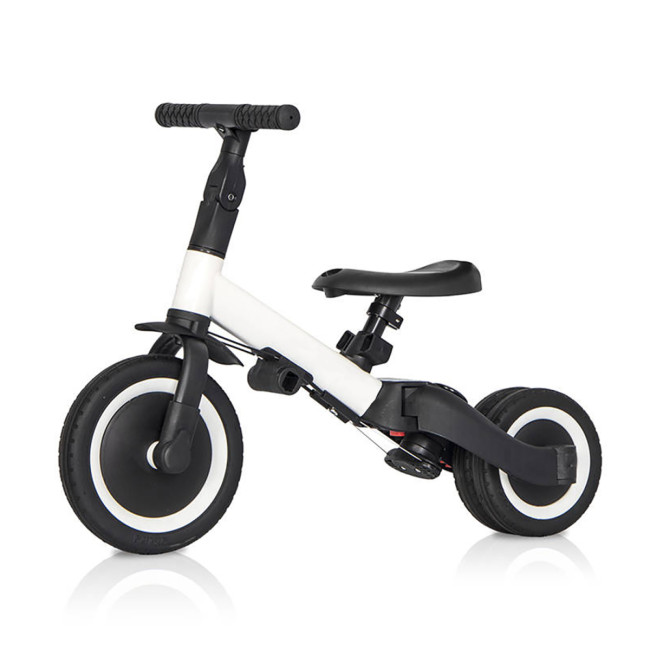 Детский беговел-велосипед 6в1 с родительской ручкой, белый - TR008-WHITE Детский беговел-велосипед 6в1 с родительской ручкой, белый - TR008-WHITE