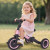 Детский беговел-велосипед 6в1 с родительской ручкой, розовый с рисунком - TR008-PINK-PAINT Детский беговел-велосипед 6в1 с родительской ручкой, розовый с рисунком - TR008-PINK-PAINT