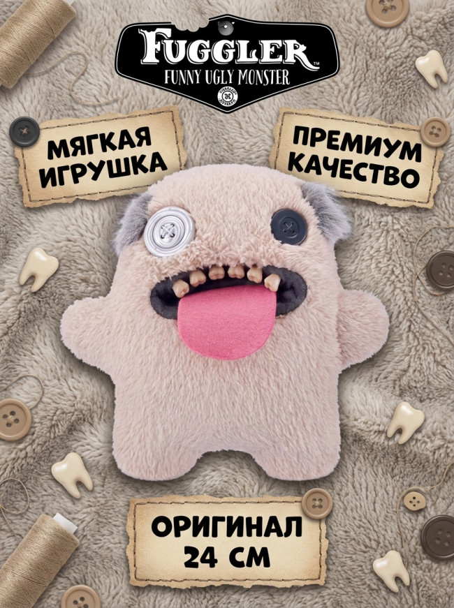 Мягкая игрушка FUGGLER Седой Уга Буга - 15727A Мягкая игрушка FUGGLER Седой Уга Буга - 15727A