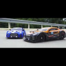 Радиоуправляемая машина для дрифта HB Nissan GTR (4WD, свет, пар, акб, 1:16) - SC16A06-1