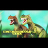 Радиоуправляемый динозавр T-Rex RuiCheng (коричневый, звук, пар, свет) - RUI-8909-BROWN