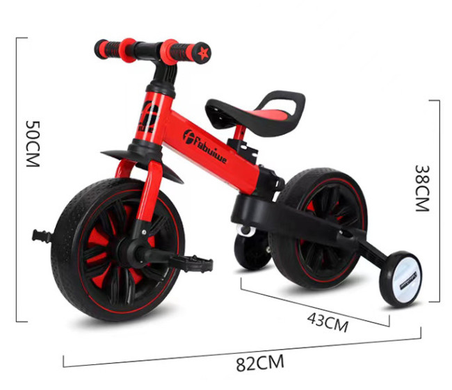 Детский велосипед-беговел 3 в 1 Fobuiwe 110 - FB-110-RED Детский велосипед-беговел 3 в 1 Fobuiwe 110 - FB-110-RED