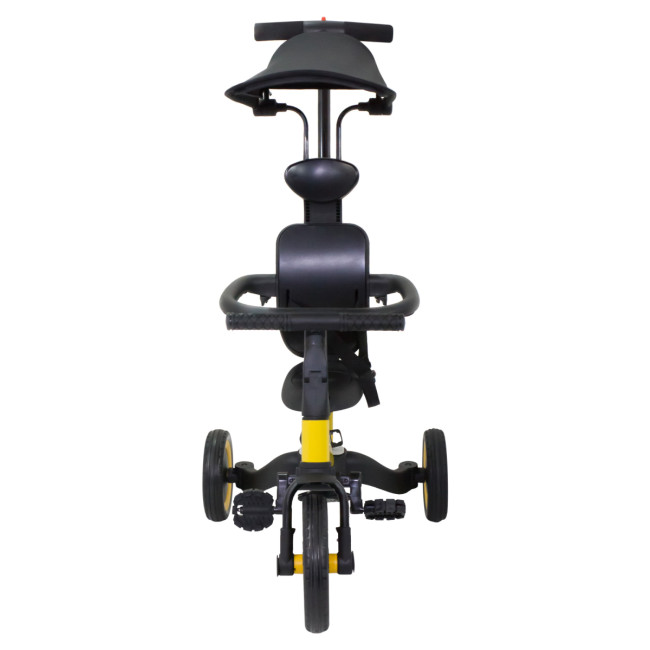 Детский беговел-велосипед 8в1 с крышей и ручкой, желтый - TR008C-YELLOW Детский беговел-велосипед 8в1 с крышей и ручкой, желтый - TR008C-YELLOW